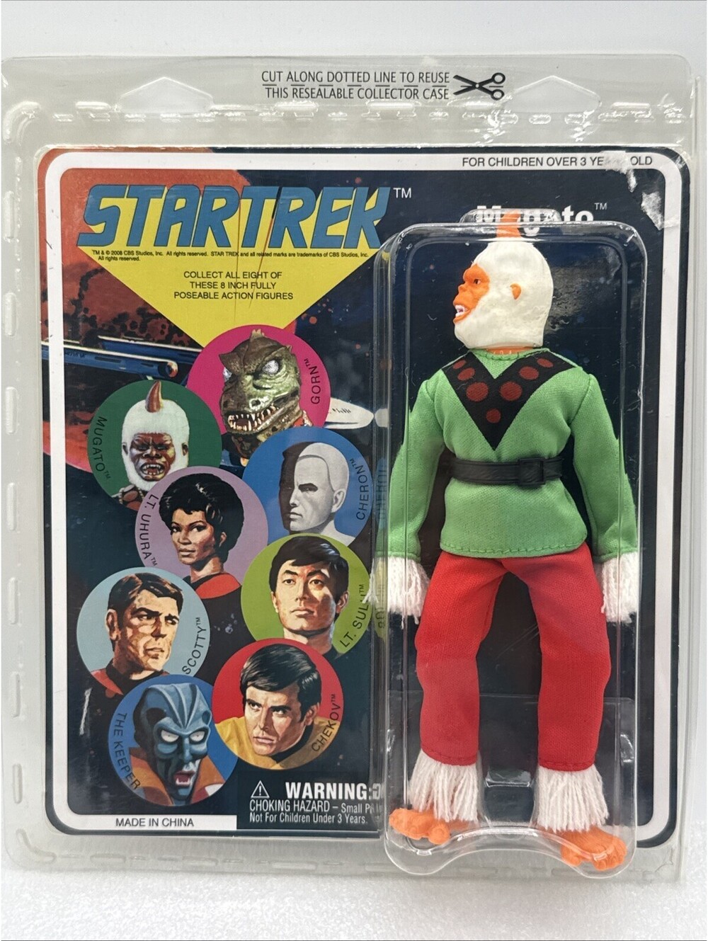 Diamond Select Star Trek Mugato 8" Retro Cloth Action Figure NEW Sealed